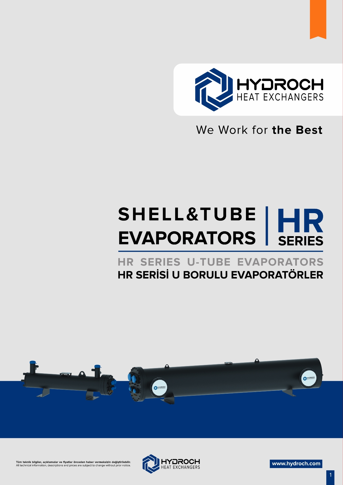 HR Series U-Tube Evaporators Catalog